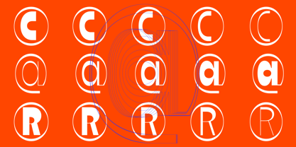 Apatite Font Poster 8