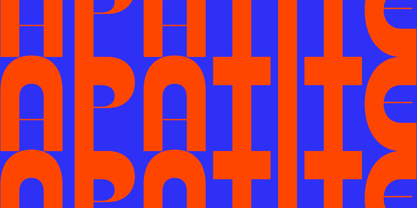 Apatite Font Poster 1