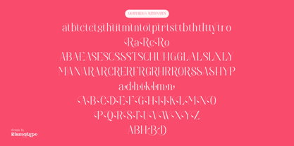 Flare Majestic Font Poster 10