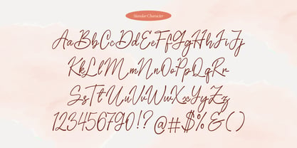 Belayita Font Poster 13