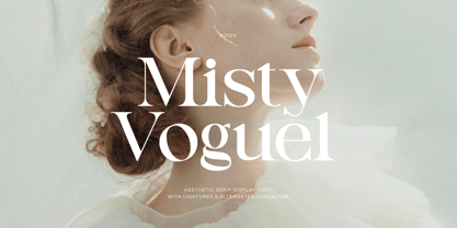 Misty Voguel Font Poster 1