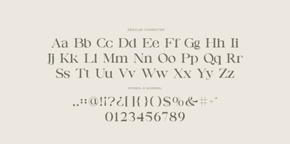 Misty Voguel Font Poster 5