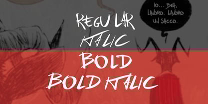 My Little Antichrist Font Poster 5