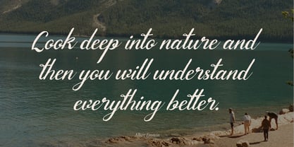 Calaris Deritta Font Poster 6