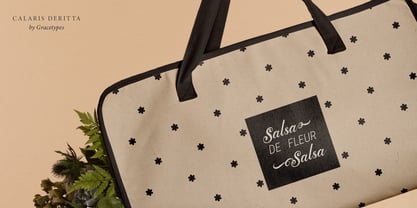 Calaris Deritta Font Poster 11