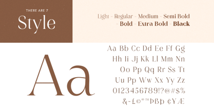 Golden Silk Font Poster 9