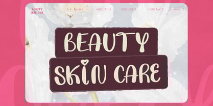 Lily Lovely Font Poster 8