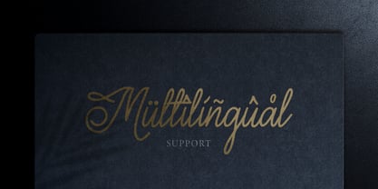 Threads Medalist Font Poster 14