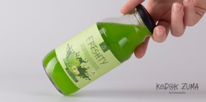 Kodok Zuma Font Poster 9