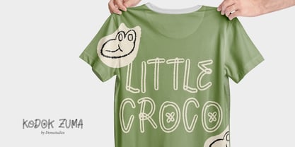 Kodok Zuma Font Poster 8