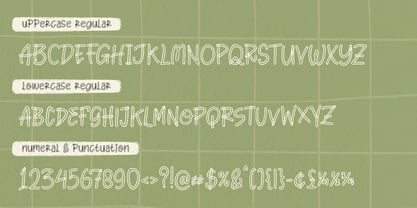 Kodok Zuma Font Poster 10