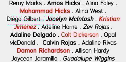 Giltheads Neue Font Poster 2