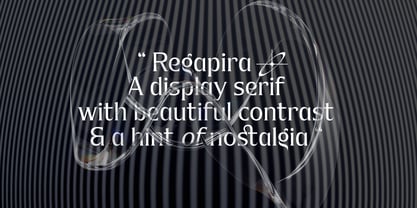 Rega Pira Font Poster 3