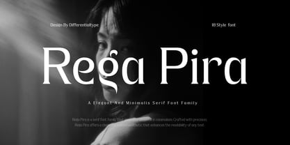 Rega Pira Font Poster 1