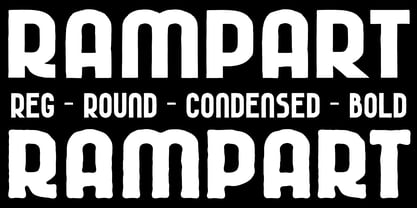 TC Rampart Font Poster 1