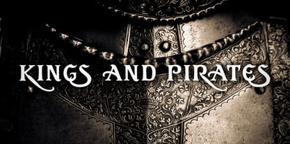 Kings and Pirates Font Poster 1