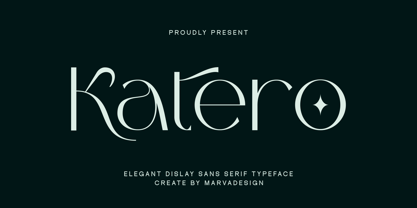 Katero Font Poster 1