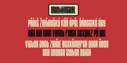 Mahoowa Font Poster 5