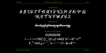 Demorya Font Poster 14