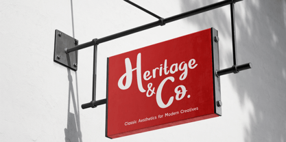 Velouran Font Poster 9