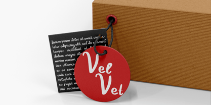 Velouran Font Poster 8