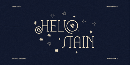 Sleigh Holiday Font Poster 6