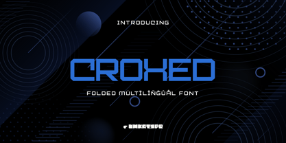 Croxed Font Poster 7