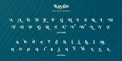 Kaysto Font Poster 11