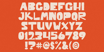 Groovy Jerky Font Poster 8