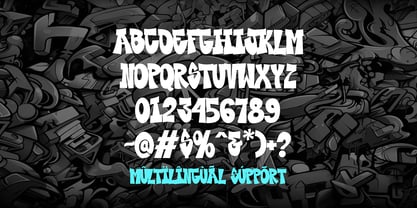 Style Wall Font Poster 2