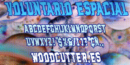 Voluntario Espacial Font Poster 4