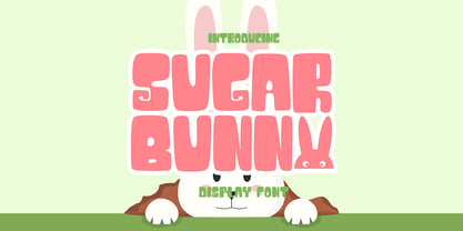 Sugar Bunny Font Poster 1