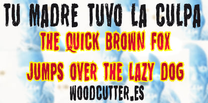 Tu Madre Tuvo La Culpa Font Poster 2