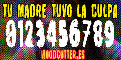 Tu Madre Tuvo La Culpa Font Poster 6