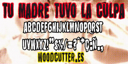 Tu Madre Tuvo La Culpa Font Poster 3