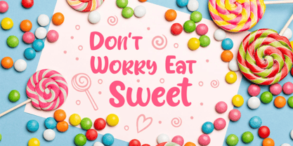 Candyful Font Poster 5