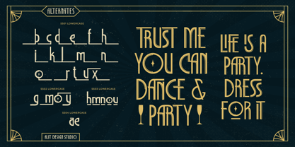 Dechora Zone Font Poster 12