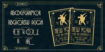 Dechora Zone Font Poster 10