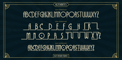 Dechora Zone Font Poster 8