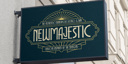 Dechora Zone Font Poster 11