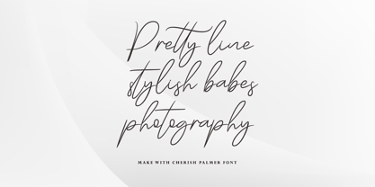 Cherish Palmer Font | Webfont & Desktop | MyFonts