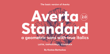 Averta Standard PE Font Poster 1