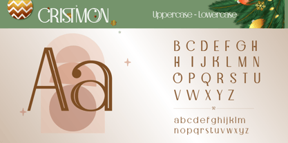 Cristmon Font Poster 2