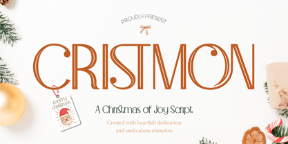 Cristmon Font Poster 1