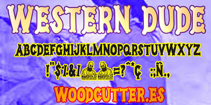 Western Dude Font Poster 3