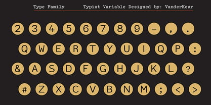 Typist Code To Slab Mono Font Poster 2