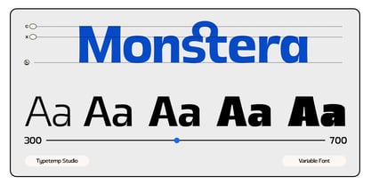 Moneitta Font Poster 3