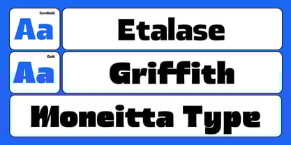 Moneitta Font Poster 6