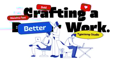 Moneitta Font Poster 4