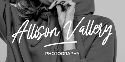 Midtime Script Font Poster 3